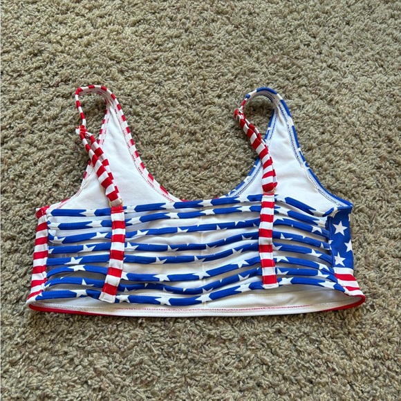 Xhilaration American Flag Bikini Top - Picture 2 of 3